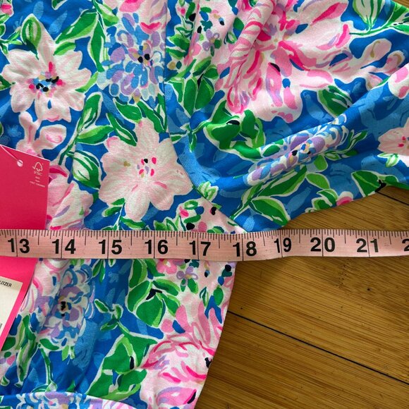 Lilly Pulitzer Riza Long Sleeve Romper Sz L - Picture 3 of 11